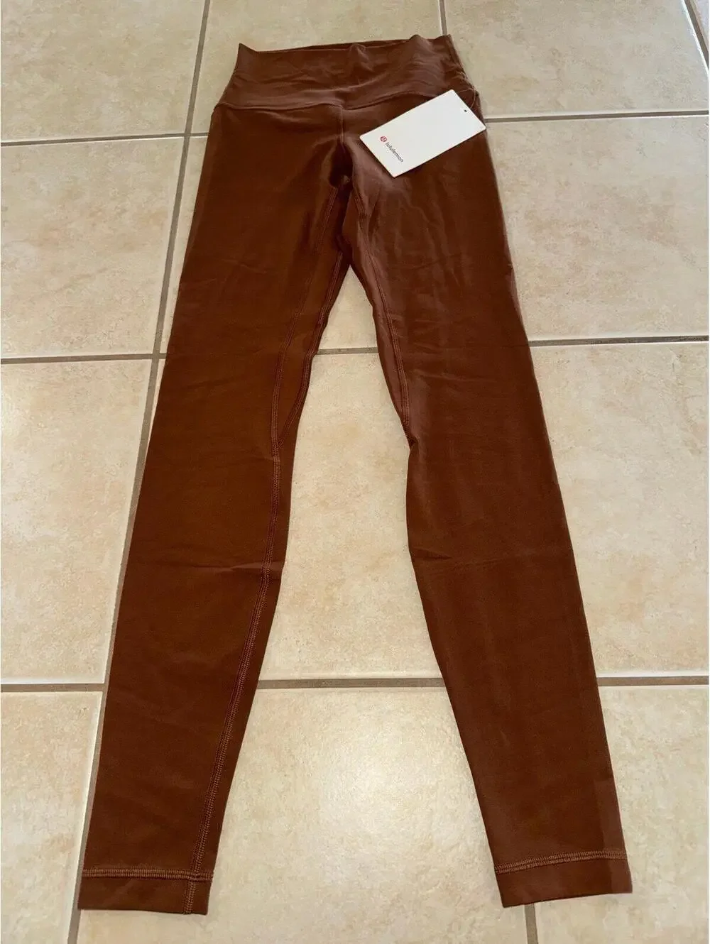 Lululemon Align High Rise 28” Roasted Brown Size 4 NWT